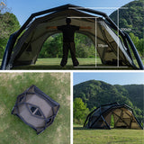 Springhill エアドームテント 広々 オールシーズン ポンプ付属