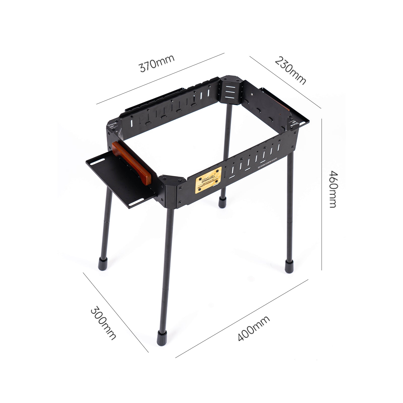 Springhill 軽量型BBQコンロ コンパクト 折りたたみ 簡易