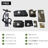 Springhill エアドームテント 広々 オールシーズン ポンプ付属