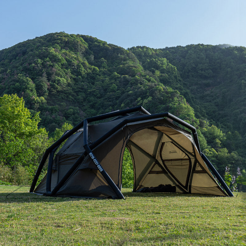 Springhill エアドームテント 広々 オールシーズン ポンプ付属