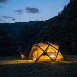 Springhill エアドームテント 広々 オールシーズン ポンプ付属